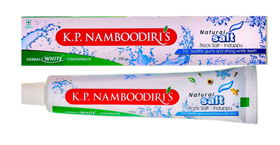      ; White toothpaste with natural salt, 100 g, K.P. Namboodiri's